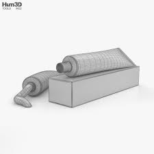 How to draw tooth, toothpaste, toothbrushdad draws: Toothpaste 3d Model Life And Leisure On Hum3d