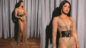 Priyanka Chopra Looks Breathtakingly Beautiful in Custom-Made Sheer Nude  Dolce and Gabbana Dress at Billboard Music Awards; See PHOTOS | 👗 LatestLY