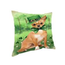 St Patricks Day Irish Portrait Chihuahua Dog Pillow Pil50972 Chihuahua Dog Pillow Chihuahua Dogs