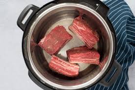 Maybe you would like to learn more about one of these? Bone In Instant Pot Beef Short Ribs Pressure Cooking Today Beef Short Rib Recipes Short Ribs Flanken Short Ribs Recipe