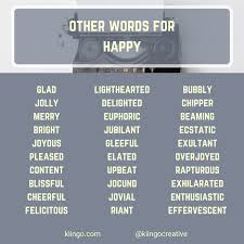 Other Words For Happy Writing Words Words Book Writing Tips