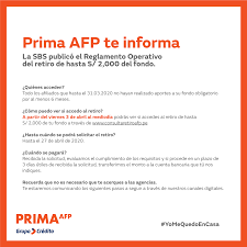 Elige la solicitud que deseas realizar. Prima Afp On Twitter Te Informamos Que Hoy La Sbs Publico El Procedimiento Del Retiro De Hasta S 2 000 De Tu Fondo Recuerda Que El Tramite Es 100 Digital No Es Necesario