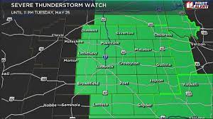 A severe thunderstorm watch issued for parts of north texas expired at 6 p.m. First Alert Weather Severe Thunderstorm Watch Issued Until 11 P M