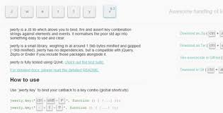 Jwerty Is A Javascript Library Which Allows You To Bind Fire And Assert Key Combination Strings Against Elements And Events It Jquery Javascript Development