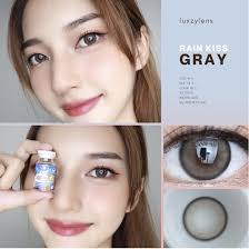 Luxzy lens Rain Kiss Gray Brown ค่าสายตา 0.00-650