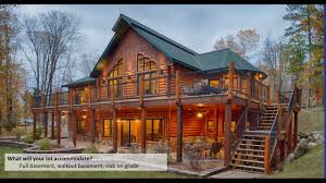Given the lot's natural slope and the great view of the lake, we figured a walkout basement would be a big improvement. Abc S Of Buying A Log Timber Home Webinar Youtube