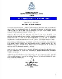 Beliau berkata, motif kejadian masih dalam siasatan dan kes disiasat mengikut seksyen 302 kanun keseksaan. Lelaki Rohingya Maut Dipercayai Ditikam Empat Suspek Termasuk 1 Wanita Warga Myanmar Ditahan Siakap Keli