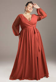 AW Marcia Rust Bridesmaid Dresses