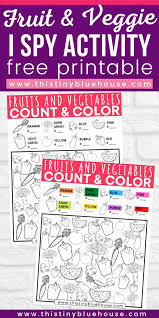 Everyday learning activities for toddlers personalized children s books toddler approved caterpillar color sorting here s how to make the caterpillar color sorting activity. Free Printable Fruit And Vegetable Count And Color Activity For Preschoolers Preschool Color Activities Free Printables Color Activities