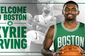 Brooklyn nets guard kyrie irving says some fans are treating players like they're in a human zoo after a spectator was arrested for throwing a water bottle at the nba star on sunday. Cleveland Cavaliers Akhirnya Tukar Kyrie Irving Dengan Bintang Boston Celtics Bolasport Com