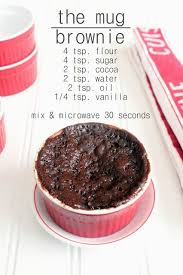 The Mug Brownie Mug Brownie Recipes Mug Recipes Food