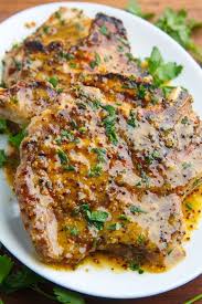 Honey Mustard Grilled Pork Chops Recipe Juicy Pork Recipes Pork Chop Recipes Grilled Pork Recipes