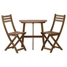 Welcome to today's guide to purchasing new dining room chairs! Askholmen Wall Table 2 Folding Chairs Outdoor Gray Brown Gray Brown Stained Ikea Outdoor Folding Chairs Folding Chair Oversized Chair Living Room