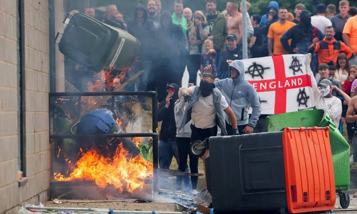 They thought they were going to die': the asylum seekers who survived rioters trying to burn down their accommodation | Rotherham | The Guardian
