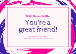 See more ideas about friendship cards, cards, cards handmade. Customize 45 Friendship Cards Templates Online Canva