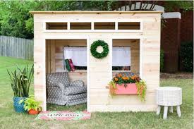Our gallery features 45 completely awesome backyard kids playhouse ideas that will enrich your kids' lives and enhance your landscape. 16 Free Backyard Playhouse Plans For Kids