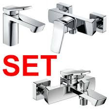 Wasserhahn Set Fur Bad Armaturen Waschtischarmatur Wannenarmatur Duscharmatur Ebay