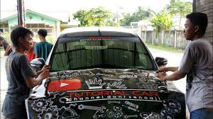 Harga di atas sudah termasuk ppn 10%. Cara Lengkap Pasang Sticker Mobil Tutorial Car Sticker Body Wrapping Youtube