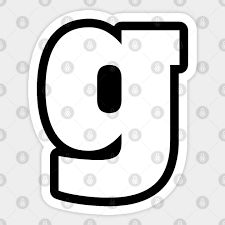 Your g alphabet stock images are ready. Alphabet G Lowercase Letter G Letter G Letter G Sticker Teepublic