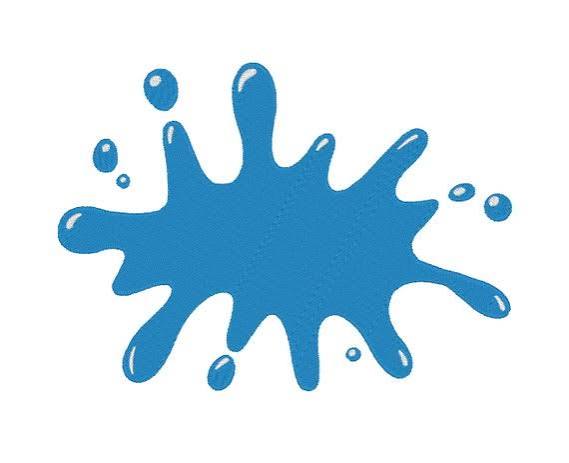 SPLASH! Splat Water Paint Embroidery Machine Design - Etsy Israel