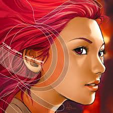 Pepper Stare by `Artgerm