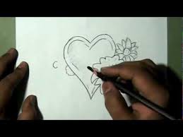 Maybe you would like to learn more about one of these? How To Draw Simple Love Heart Surrounded By Beautiful Flowers Yzarts Yzarts Youtube