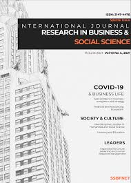 Research topic paper id page no. International Journal Of Research In Business And Social Science 2147 4478