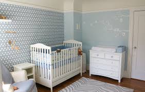 And then set to work on the wall. 25 Brilliant Blue Nursery Designs That Steal The Show