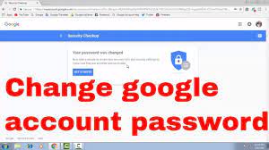 How To Change Google Or Gmail Account Password From Computer 2018 Bdnl R Learn Social Media Passwords Accounting