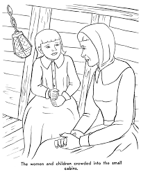 Free coloring sheets to print and lots of free coloring pages and original craft projects, crochet and knitting patterns, printable boxes, cards. Pilgrims First Thanksgiving Coloring Page Xxx Coloring Pages Coloring Home