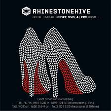 Maybe you would like to learn more about one of these? High Heels Rhinestone Template Digital Download Ai Svg Eps Png Dxf Rhinestone Designs Templates Rhinestone Transfers Templates Disney Font Free