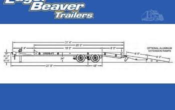 Eager Beaver 15HDB-PT Flatbed Trailer