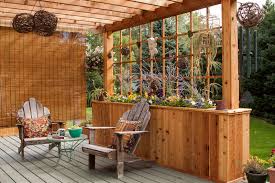 You can add lights, plants, etc and make a. Diy Adding A Pergola To A Cabin Deck