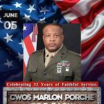 CWO5 Porche: Celebrating 32 years of Service