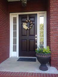 Even foam rolling doors, the paint levels great and dries in a durable finish. Sherwin Williams Raisin Front Door Color Painted Front Doors Best Front Door Colors Exterior Door Colors