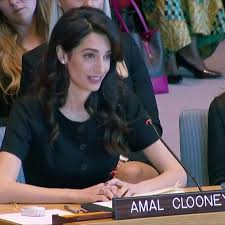 May 13, 2021 · amal clooney said she is quitting her role as the uk's special envoy over her opposition to the british government's suggestion it could break international law in the event it fails to agree on a trade deal with the european union. Amal Clooney Justice Is Not Inevitable Bbc News