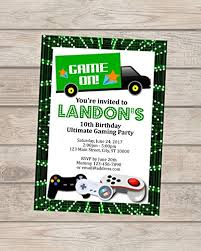 Detailed truck rental price list of dai nam transport below is the price list and each specific truck type that dai nam transport company is currently leasing. Amazon Com Video Game Truck Birthday Party Invitations Gaming Party Invitations Gamer Invites Gametruck Party Invitations Handmade