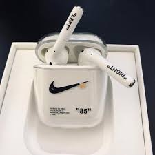 Airpods Off White Cover Airpod Case Phone Fashion Trendy Phone Cases