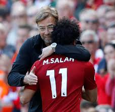 Liverpool's mohamed salah celebrates a goal during an english premier league soccer match on may 13.dave thompson / pa via ap. Fc Liverpool Rekordmann Salah Schiesst Klopp In Die Champions League Welt