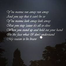 Brave Lyrics Sung By Josh Groban My Photo Lyrics Favorite Lyrics Music Quotes