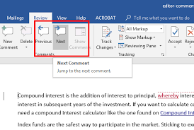 Put the cursor in the footer of page 3. 2016 Microsoft Word Remove Editor Comments Papercheck