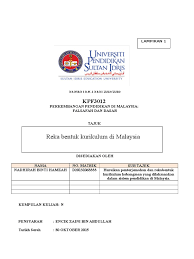 Reka bentuk bangunan dalam iklim panas & lembap di malaysia zulkifli hanafi on amazon.com. Penterjemahan Dan Rekabentuk Kurikulum Kebangsaan Yang Dilaksanakan Dalam Sistem Pendidikan Di Malaysia