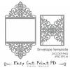 Use your silhouette cameo to create the shapes and then paint them any color you'd like to complete the project. 1