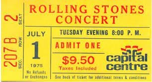 I Didn T See The Rolling Stones But I Did Go To Concerts At The Capital Centre It Is No Longer The Rolling Stones Concert Rolling Stones Concert Tickets