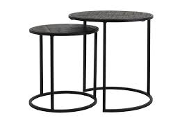 Doba only supplies to customers in the united states. Light Living 6724783 Beistelltisch S 2 O40x45 O50x52 Cm Doba Holz Antik M Schwarz All You Really Need