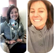 The time I got my back brace off.