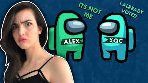 So My First Ever Among Us Game Was With Xqc Youtube