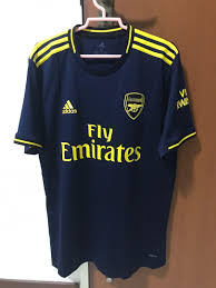 Personalise with your chosen name & number. Arsenal Third Kit 19 20 Sports Sports Apparel On Carousell