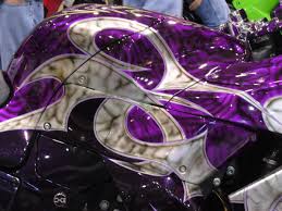Cleveland Cycle World International Motorcycle Show Purple Motorcycle Motorcycle Painting Motorcycle Paint Jobs