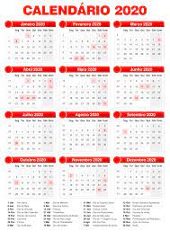 14/11/2019 04h00atualizada em 28/02/2020 17h59. Calendario De Feriados 2020 Brasil Calendario 2019